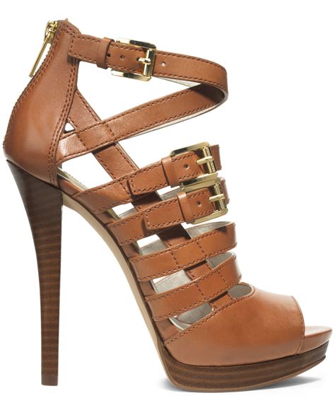 sandra platform michael kors|Michael Kors heels platform.